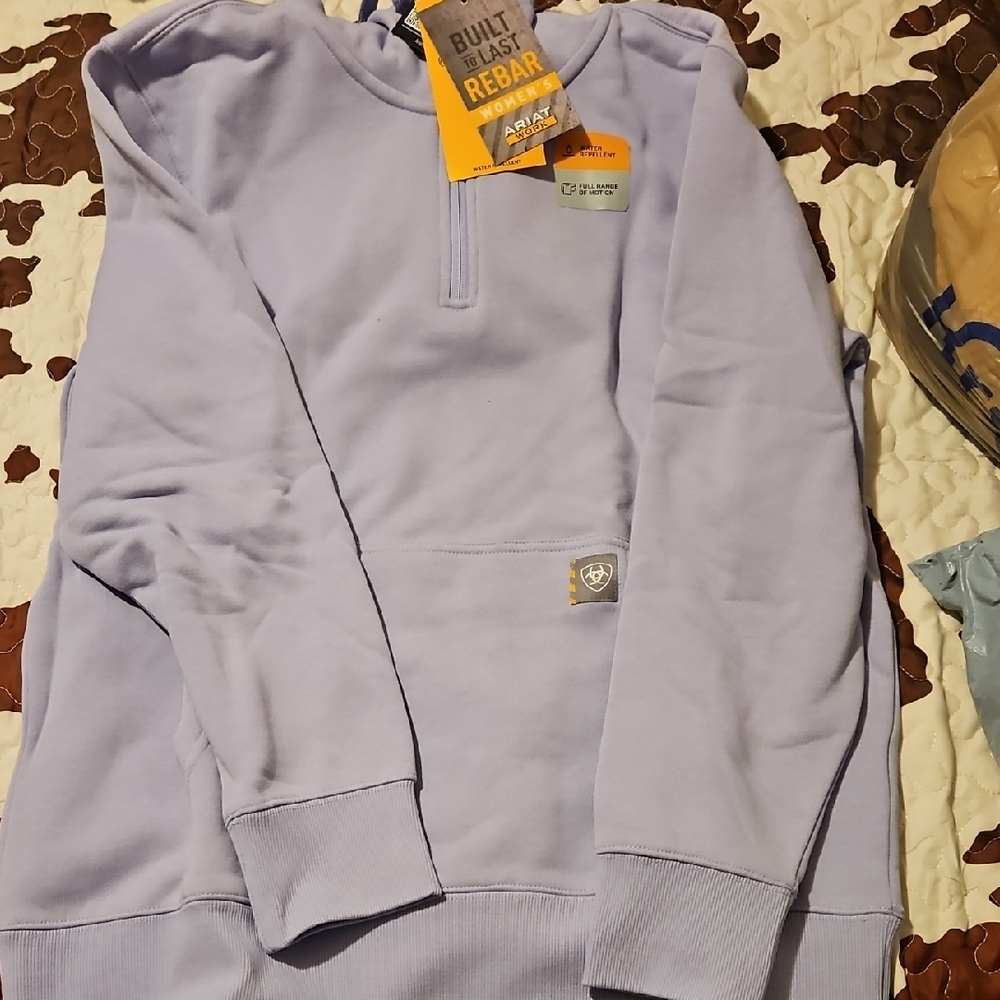 Ariat Work Rebar Light Purple Pullover